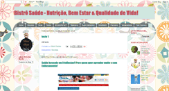 Desktop Screenshot of bistrosaude.com.br