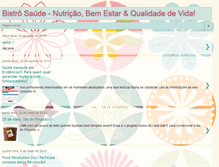 Tablet Screenshot of bistrosaude.com.br